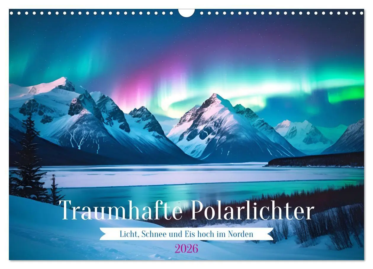 Cover: 9783457377185 | Traumhafte Polarlichter . Licht, Schnee und Eis hoch im Norden...