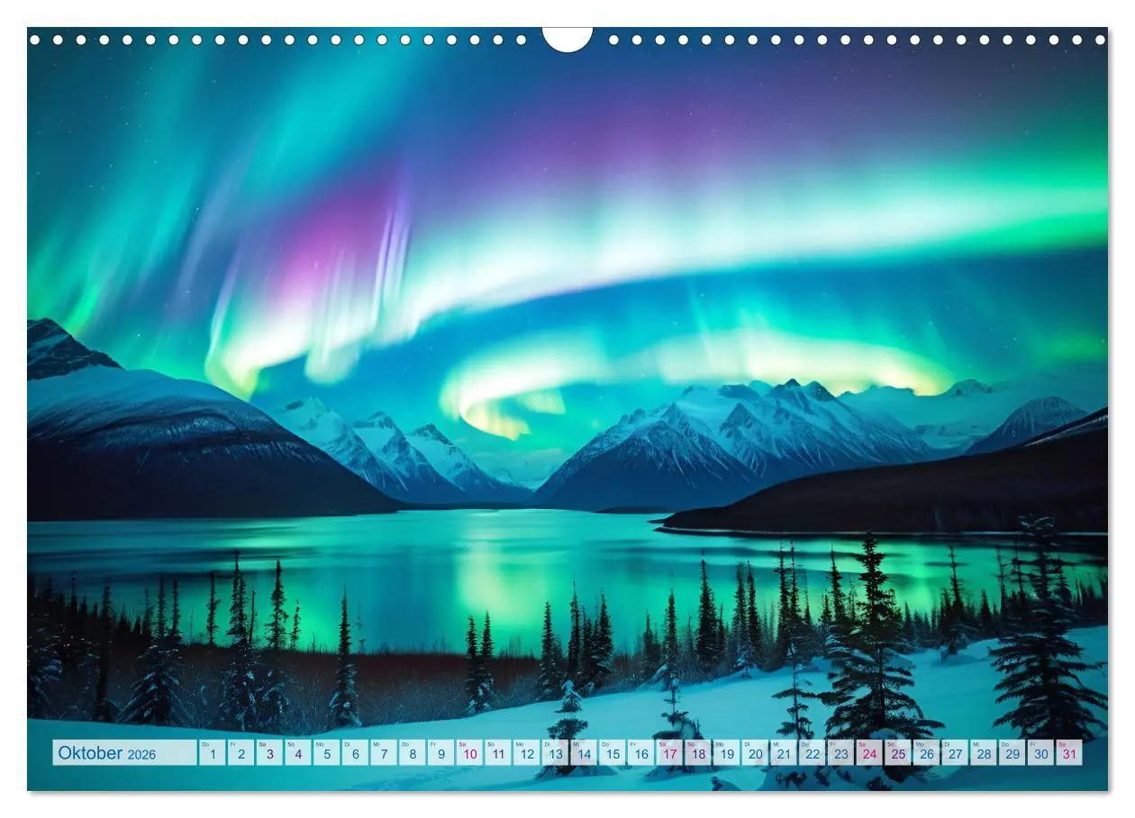 Bild: 9783457377185 | Traumhafte Polarlichter . Licht, Schnee und Eis hoch im Norden...