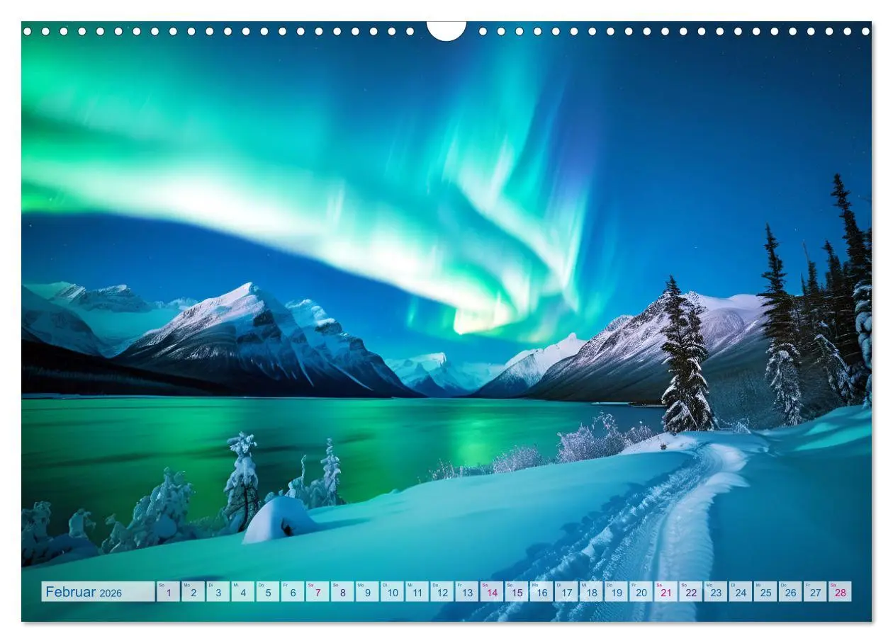 Bild: 9783457377185 | Traumhafte Polarlichter . Licht, Schnee und Eis hoch im Norden...