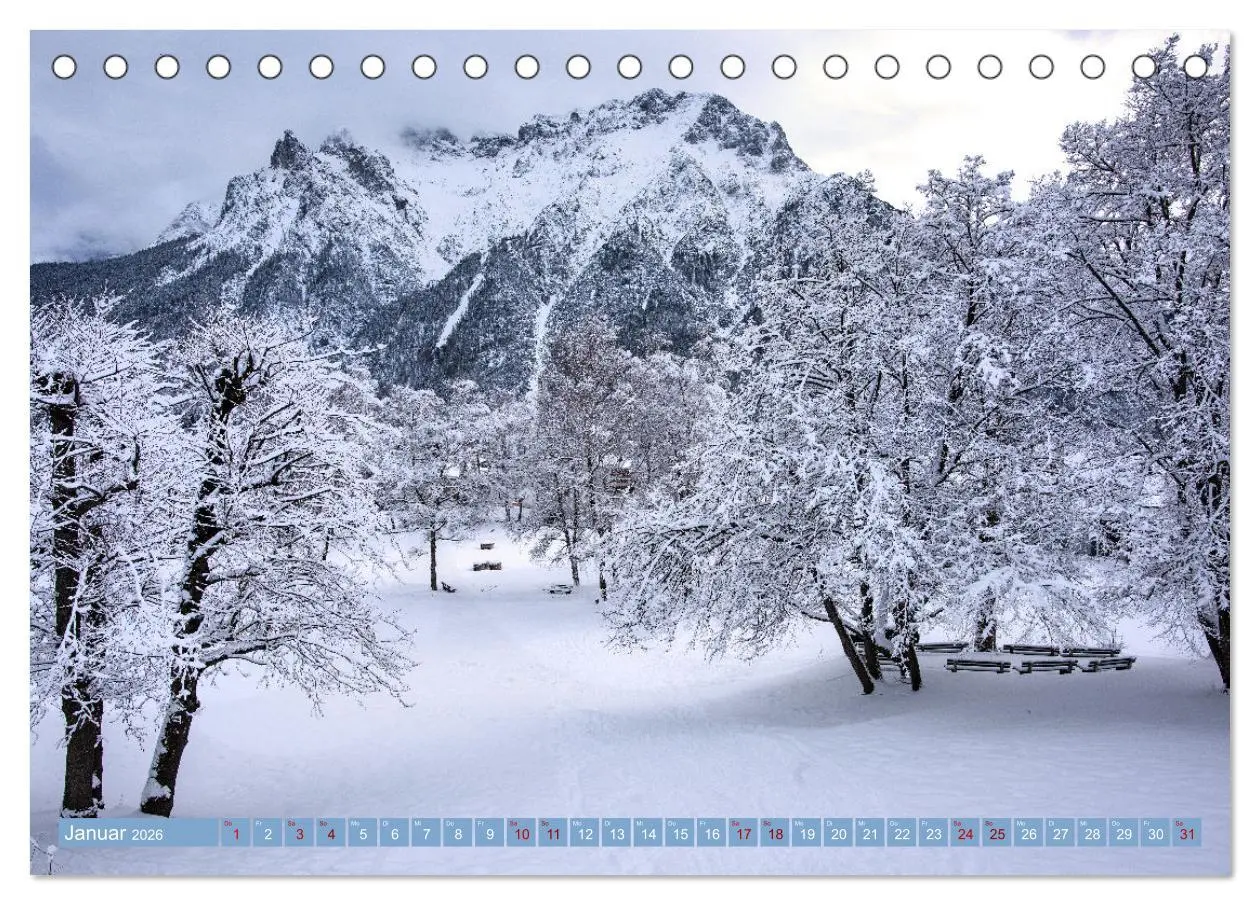 Bild: 9783457517185 | Mittenwald - Perle des Werdenfelser Landes (Tischkalender 2026 DIN...