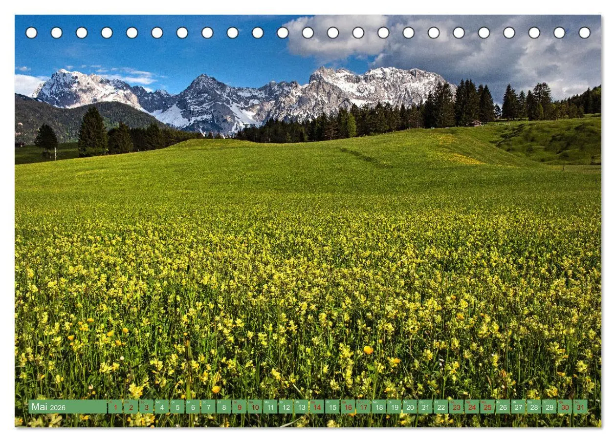 Bild: 9783457517185 | Mittenwald - Perle des Werdenfelser Landes (Tischkalender 2026 DIN...