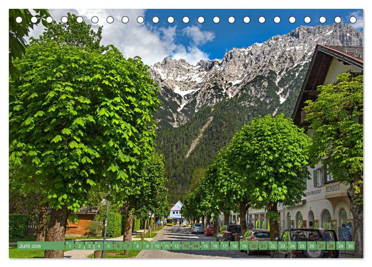 Bild: 9783457517185 | Mittenwald - Perle des Werdenfelser Landes (Tischkalender 2026 DIN...