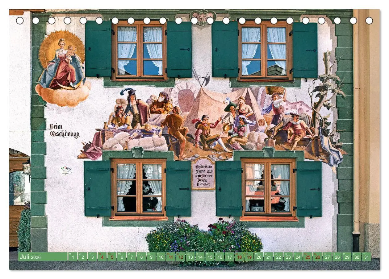 Bild: 9783457517185 | Mittenwald - Perle des Werdenfelser Landes (Tischkalender 2026 DIN...