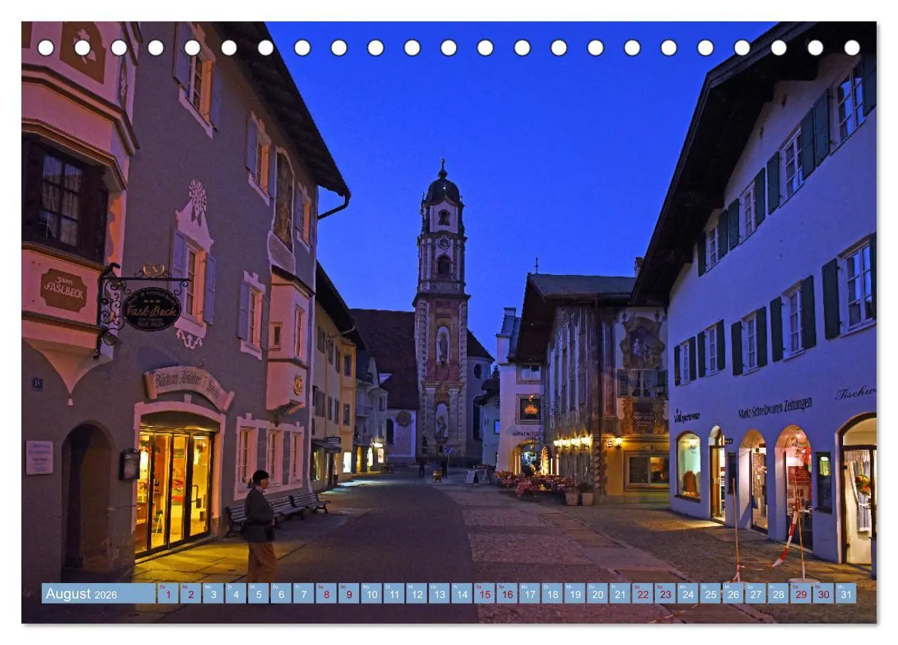 Bild: 9783457517185 | Mittenwald - Perle des Werdenfelser Landes (Tischkalender 2026 DIN...