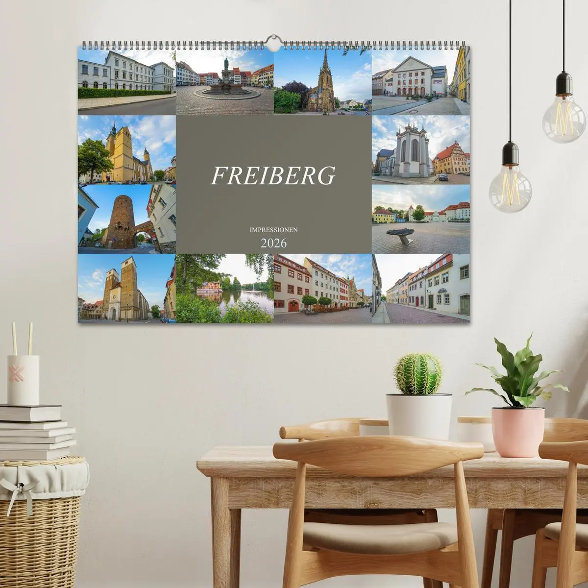 Bild: 9783457827185 | Freiberg Impressionen (Wandkalender 2026 DIN A2 quer), CALVENDO...