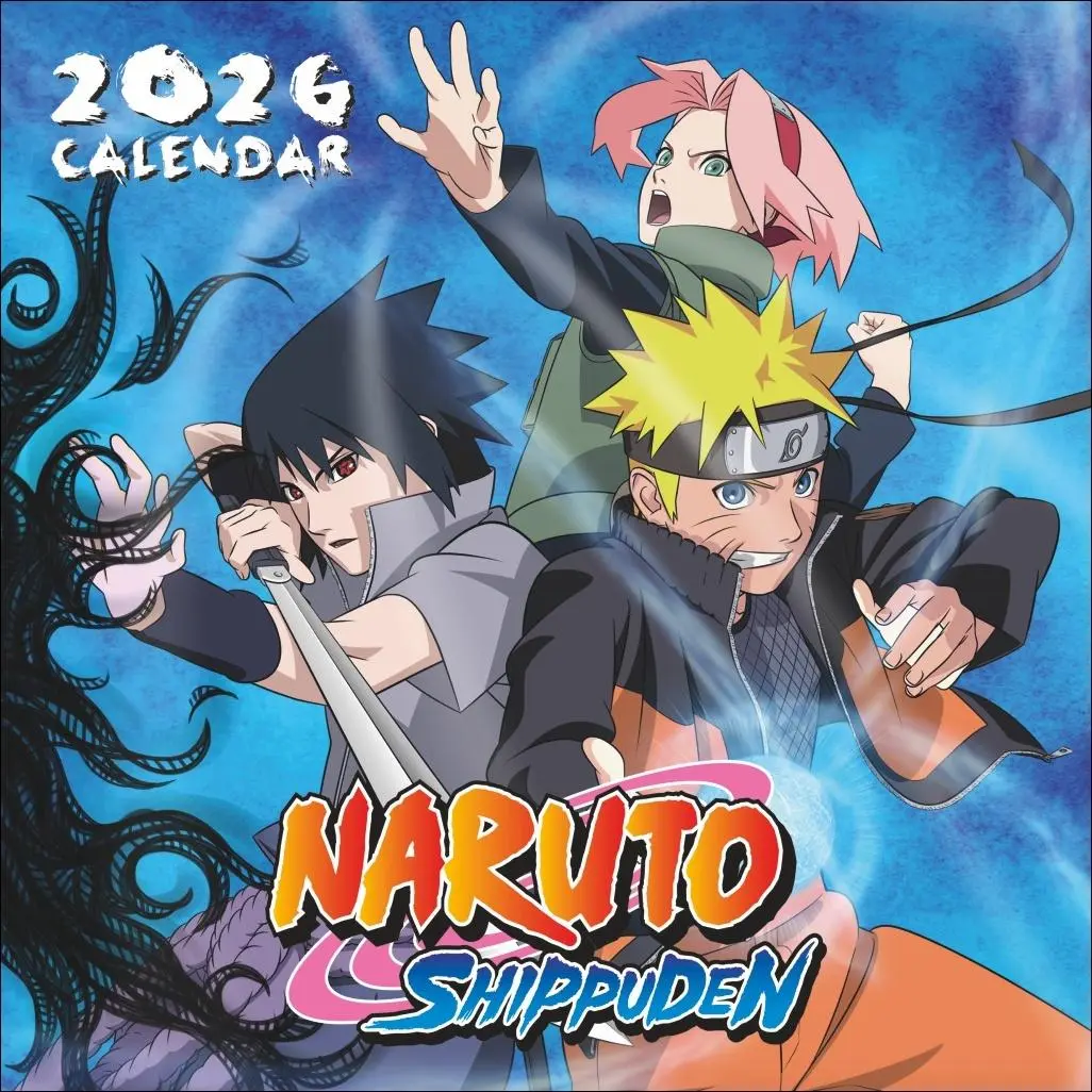 Cover: 9783840197185 | Naruto Broschurkalender 2026 | Kalender | Danilo | 28 S. | Englisch