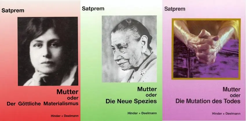 Cover: 9783894277185 | Mutter in 3 Bänden | Satprem | Taschenbuch | 1058 S. | Deutsch | 2014