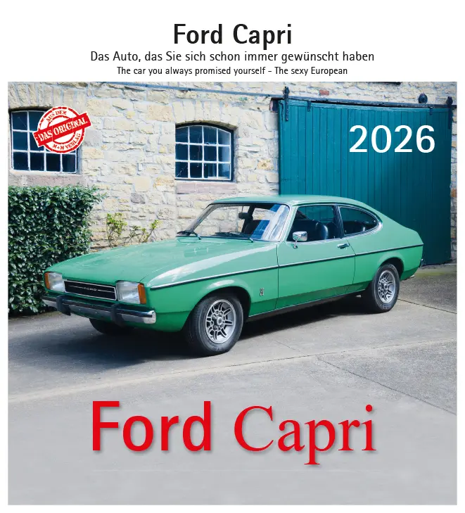 Cover: 9783961667185 | Ford Capri 2026 | ein Auto, dass Sie sich schon immer gewünscht haben Cover: 9783961667185 | Ford Capri 2026 | ein Auto, dass Sie sich schon immer gewünscht haben