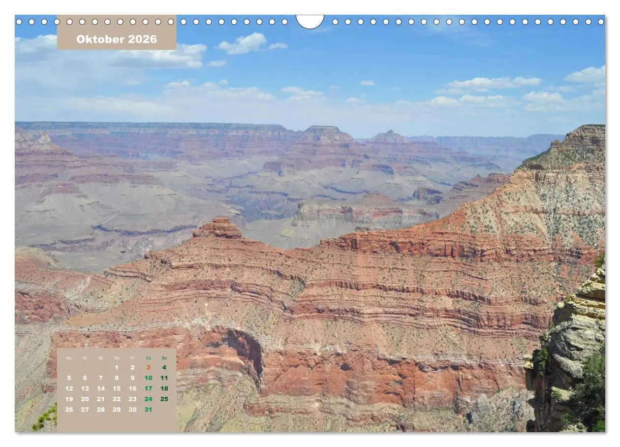 Bild: 9783457677285 | Erlebe mit mir die Schluchten des Grand Canyon (Wandkalender 2026...