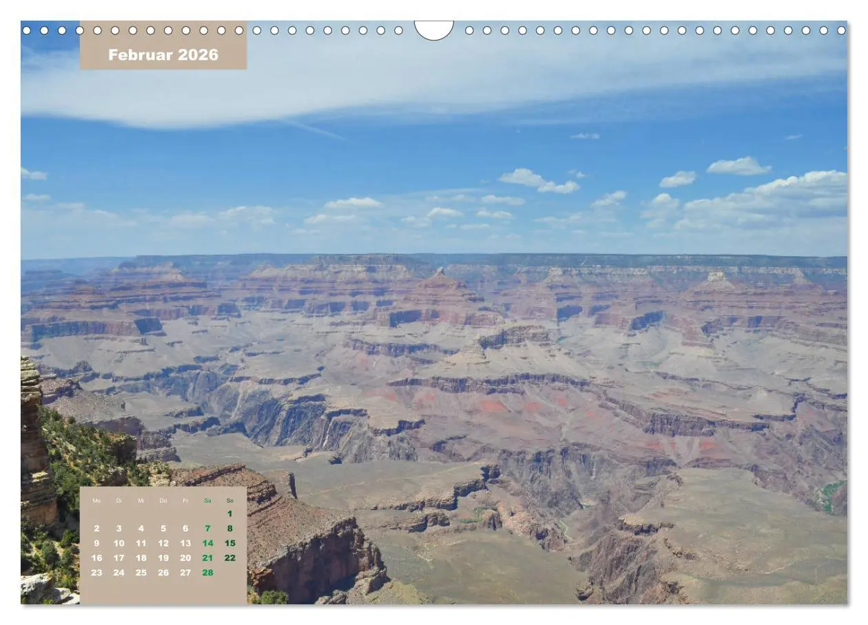 Bild: 9783457677285 | Erlebe mit mir die Schluchten des Grand Canyon (Wandkalender 2026...