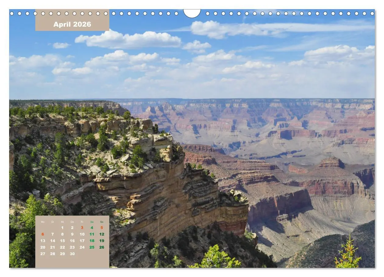 Bild: 9783457677285 | Erlebe mit mir die Schluchten des Grand Canyon (Wandkalender 2026...
