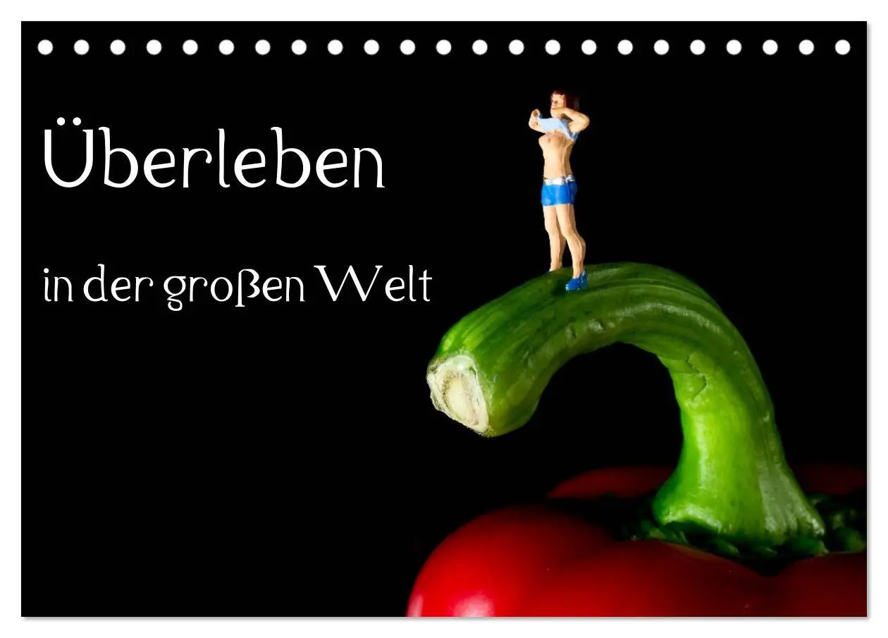 Cover: 9783516217285 | Überleben in der großen Welt - HO Figuren (Tischkalender 2026 DIN...