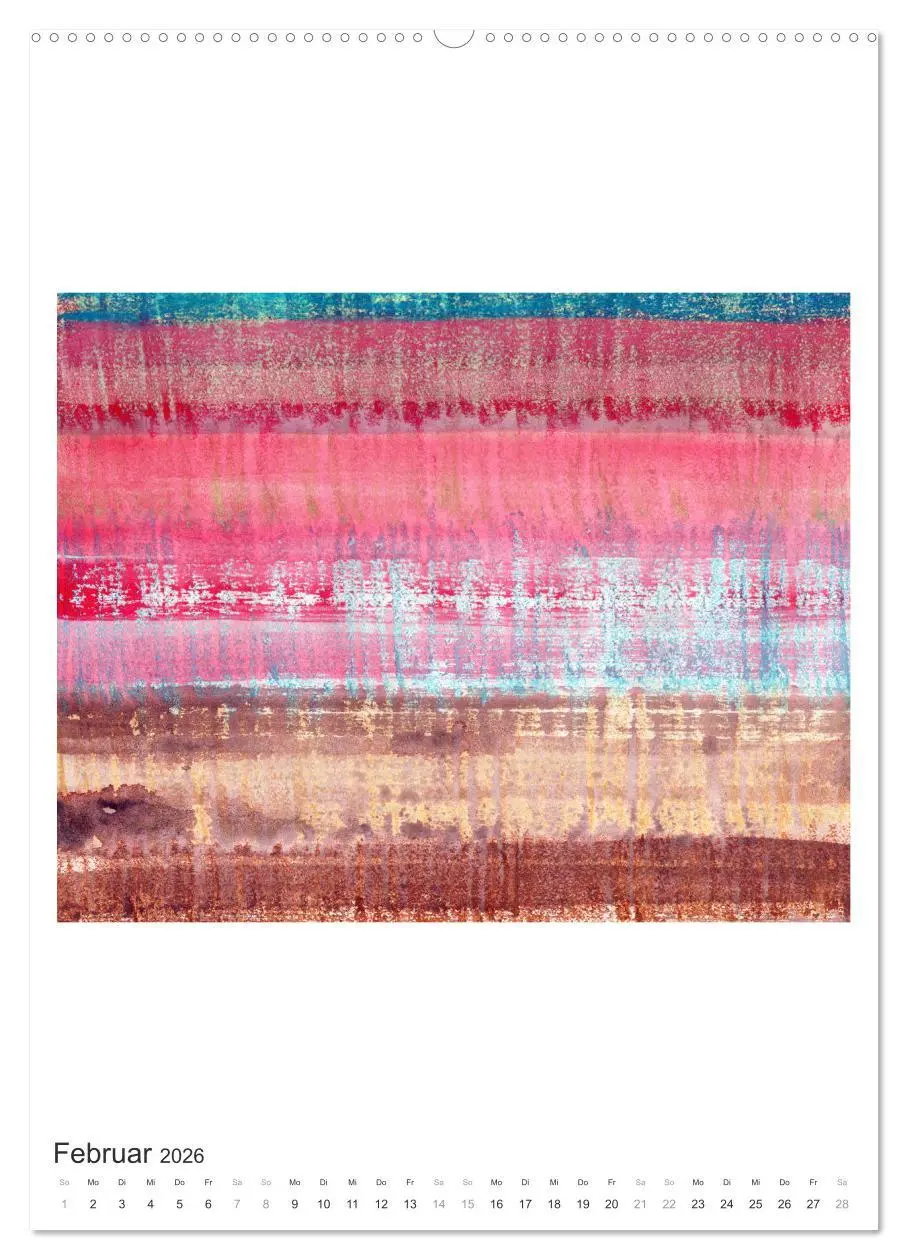 Bild: 9783516387285 | Ein leuchtendes Jahr: Abstrakte Kunst von Inga Pint (Wandkalender...