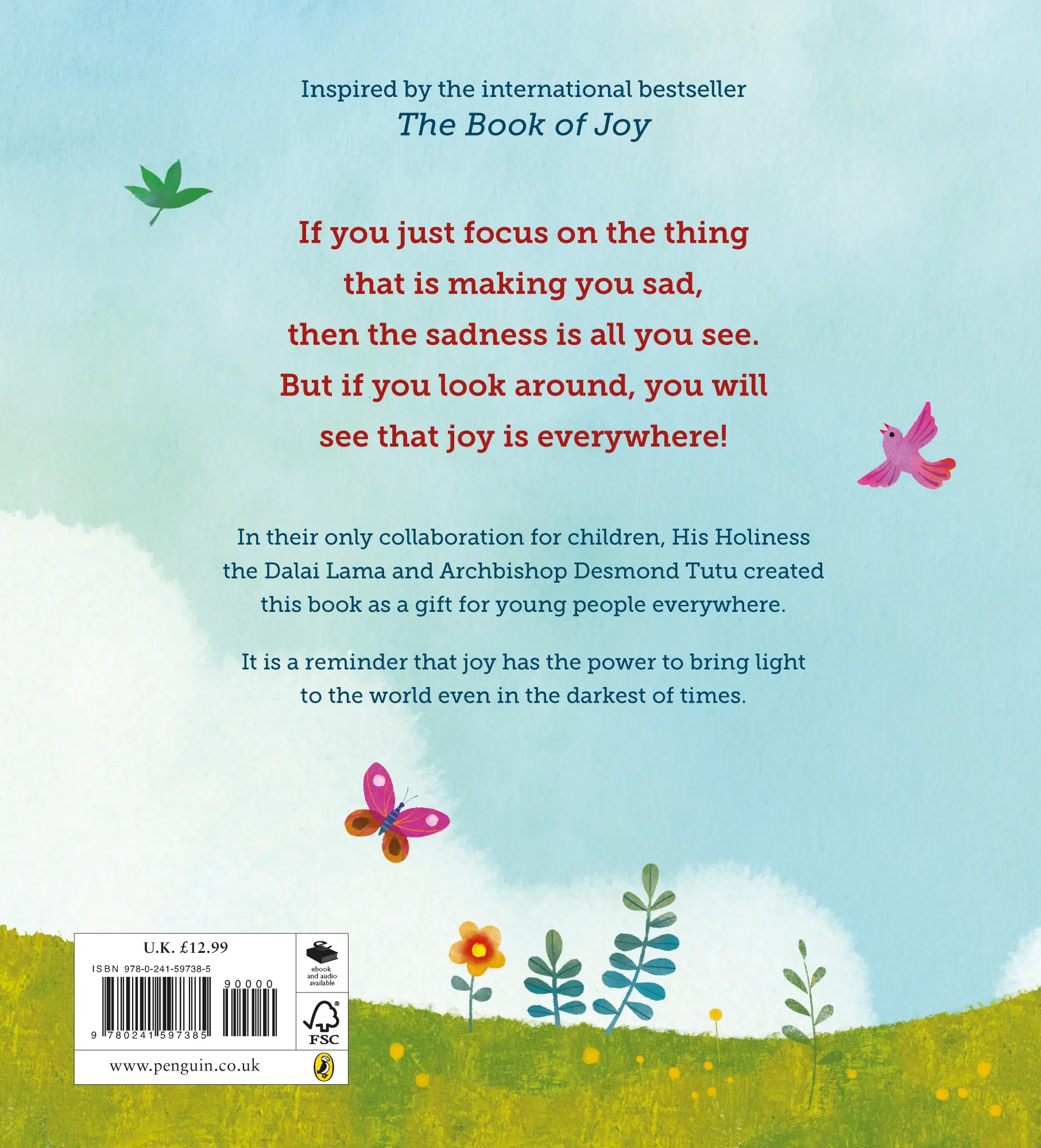 Rückseite: 9780241597385 | The Little Book of Joy | Dalai Lama (u. a.) | Buch | Gebunden | 2022