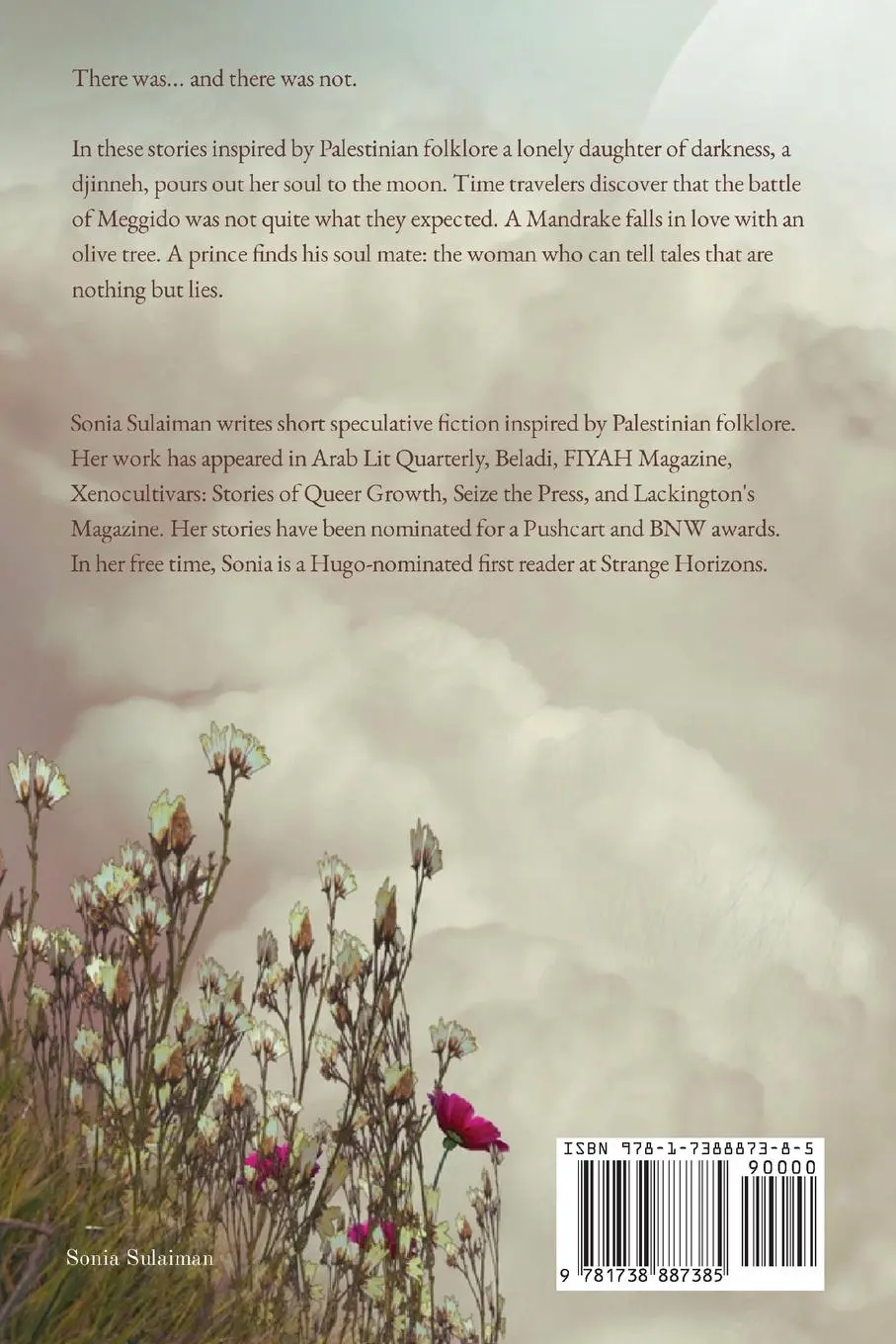 Rückseite: 9781738887385 | Muneera and the Moon | Stories Inspired by Palestinian Folklore | Buch
