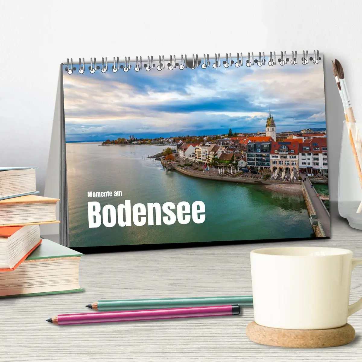 Bild: 9783457287385 | Momente am Bodensee (Tischkalender 2026 DIN A5 quer), CALVENDO...