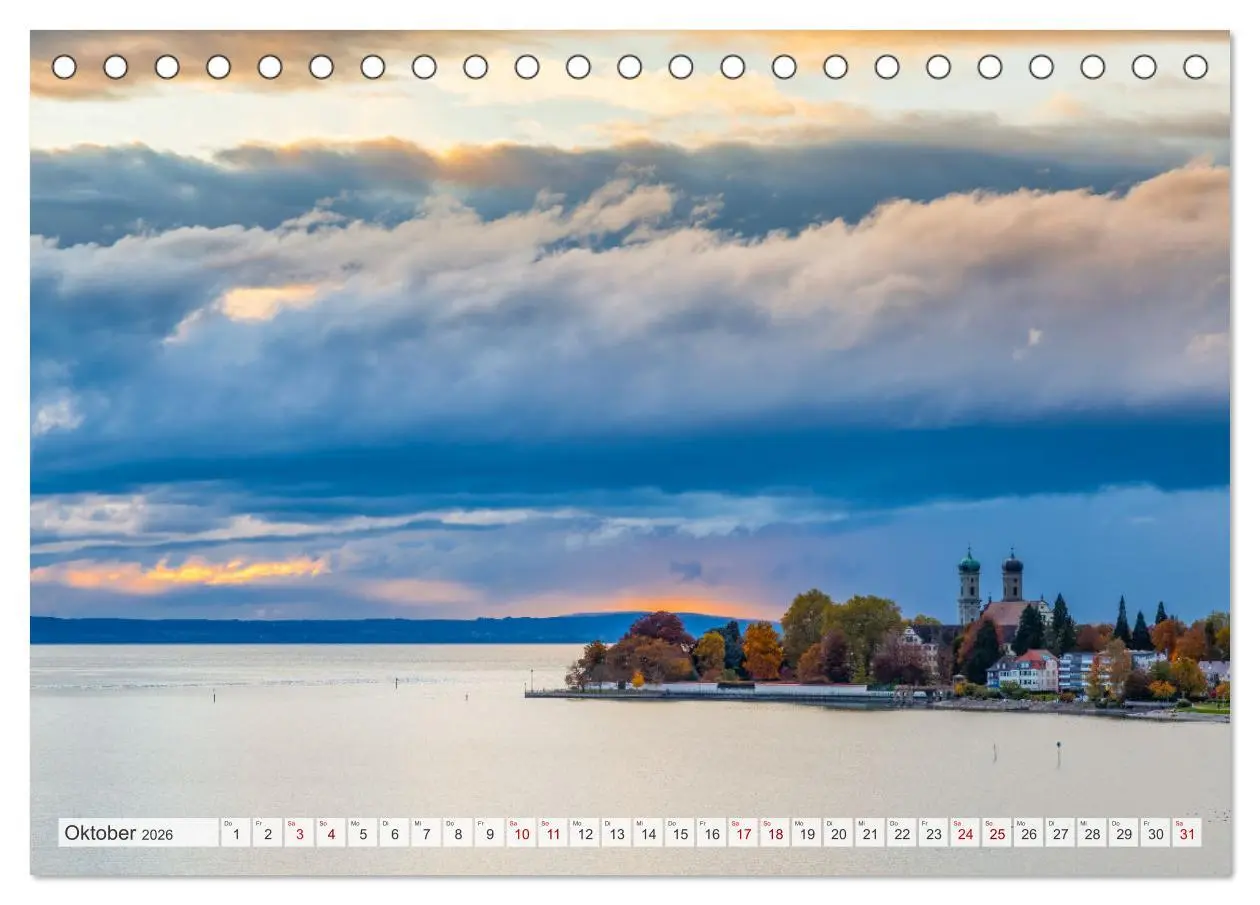 Bild: 9783457287385 | Momente am Bodensee (Tischkalender 2026 DIN A5 quer), CALVENDO...