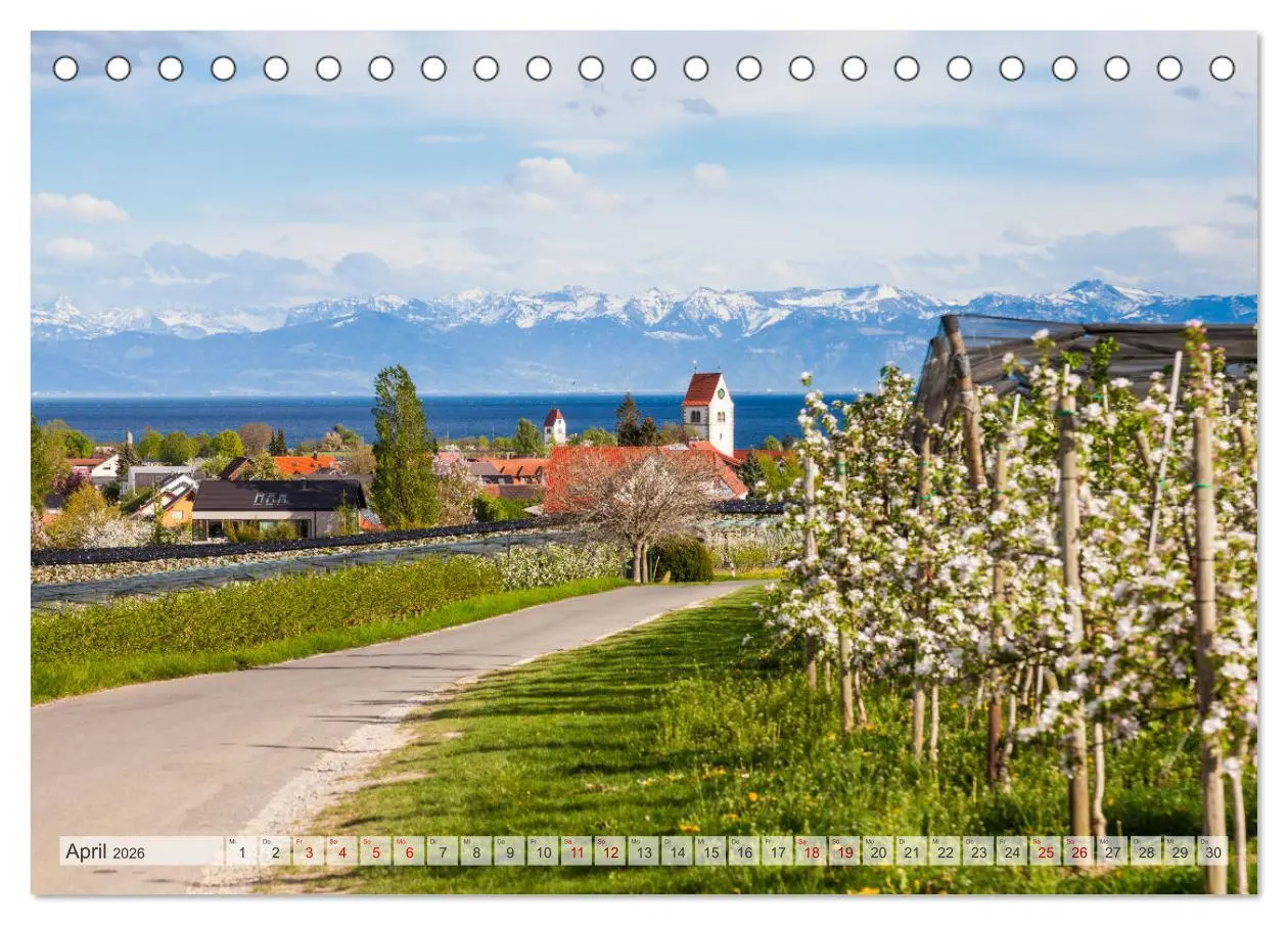 Bild: 9783457287385 | Momente am Bodensee (Tischkalender 2026 DIN A5 quer), CALVENDO...
