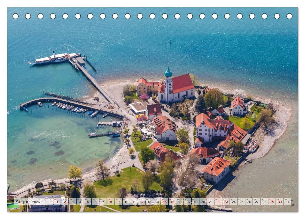 Bild: 9783457287385 | Momente am Bodensee (Tischkalender 2026 DIN A5 quer), CALVENDO...
