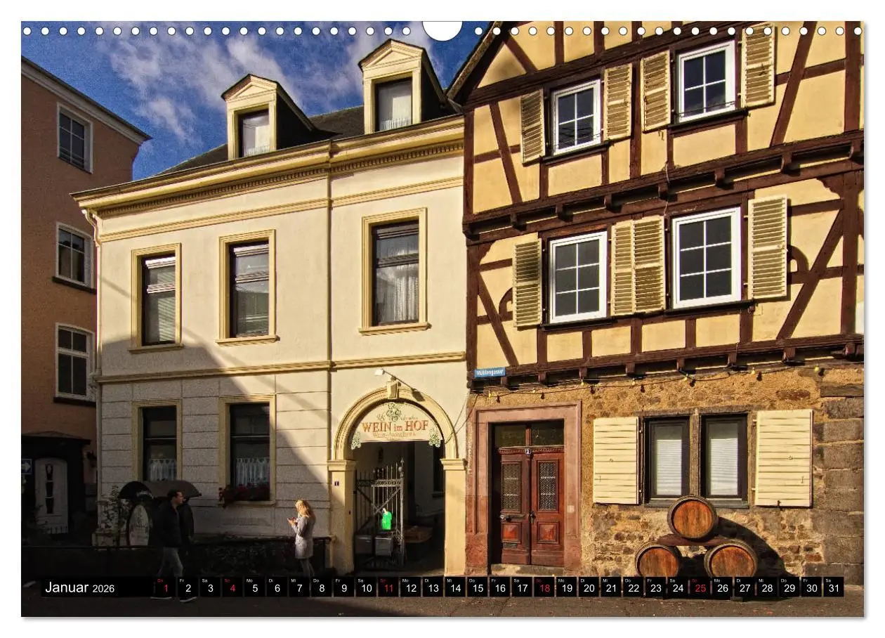 Bild: 9783457807385 | Stadtansichten, Linz am Rhein die bunte Stadt (Wandkalender 2026...