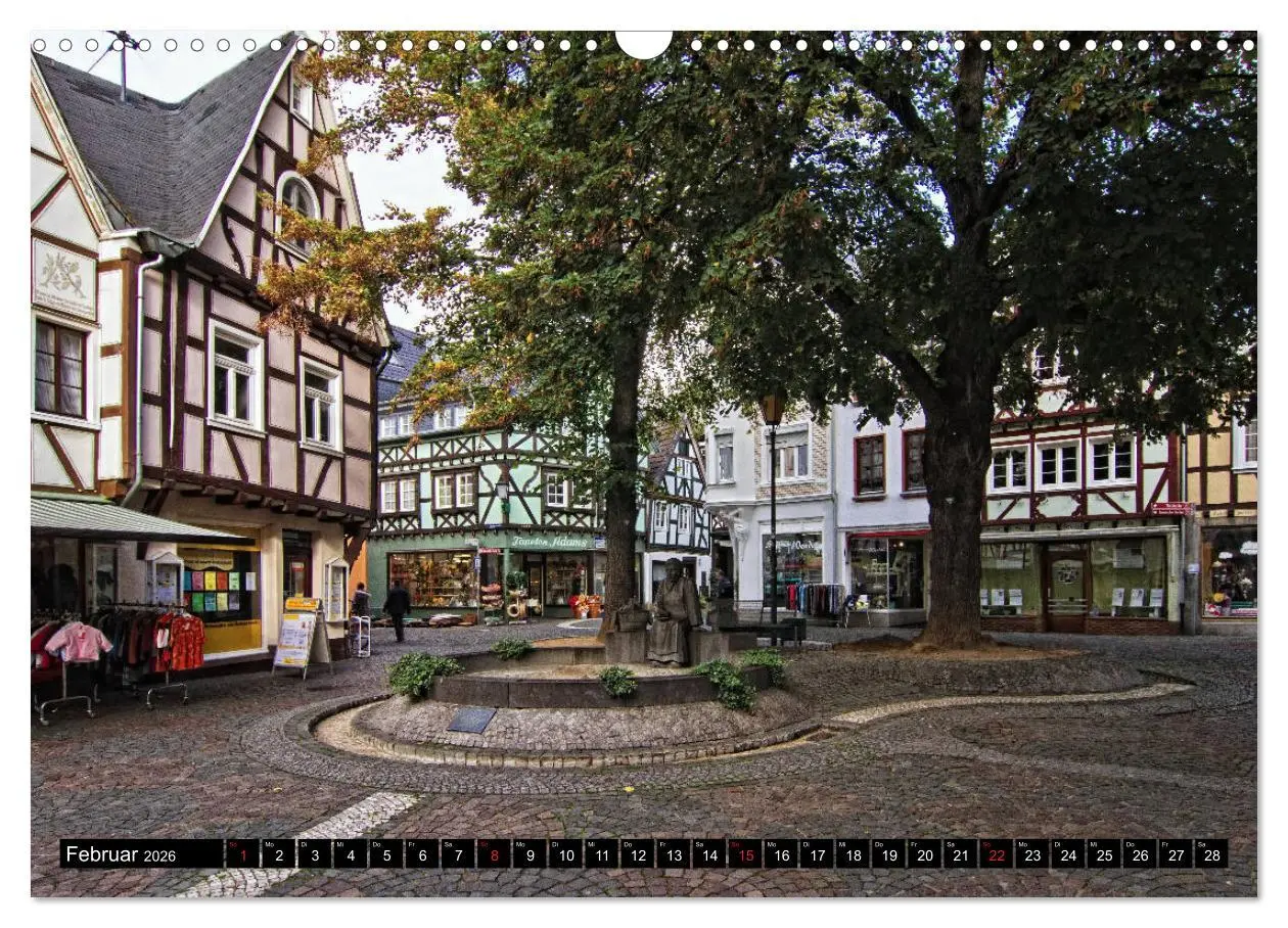 Bild: 9783457807385 | Stadtansichten, Linz am Rhein die bunte Stadt (Wandkalender 2026...