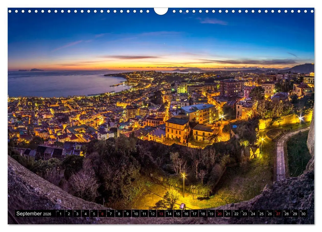 Bild: 9783516207385 | Neapel 2026 (Wandkalender 2026 DIN A3 quer), CALVENDO Monatskalender