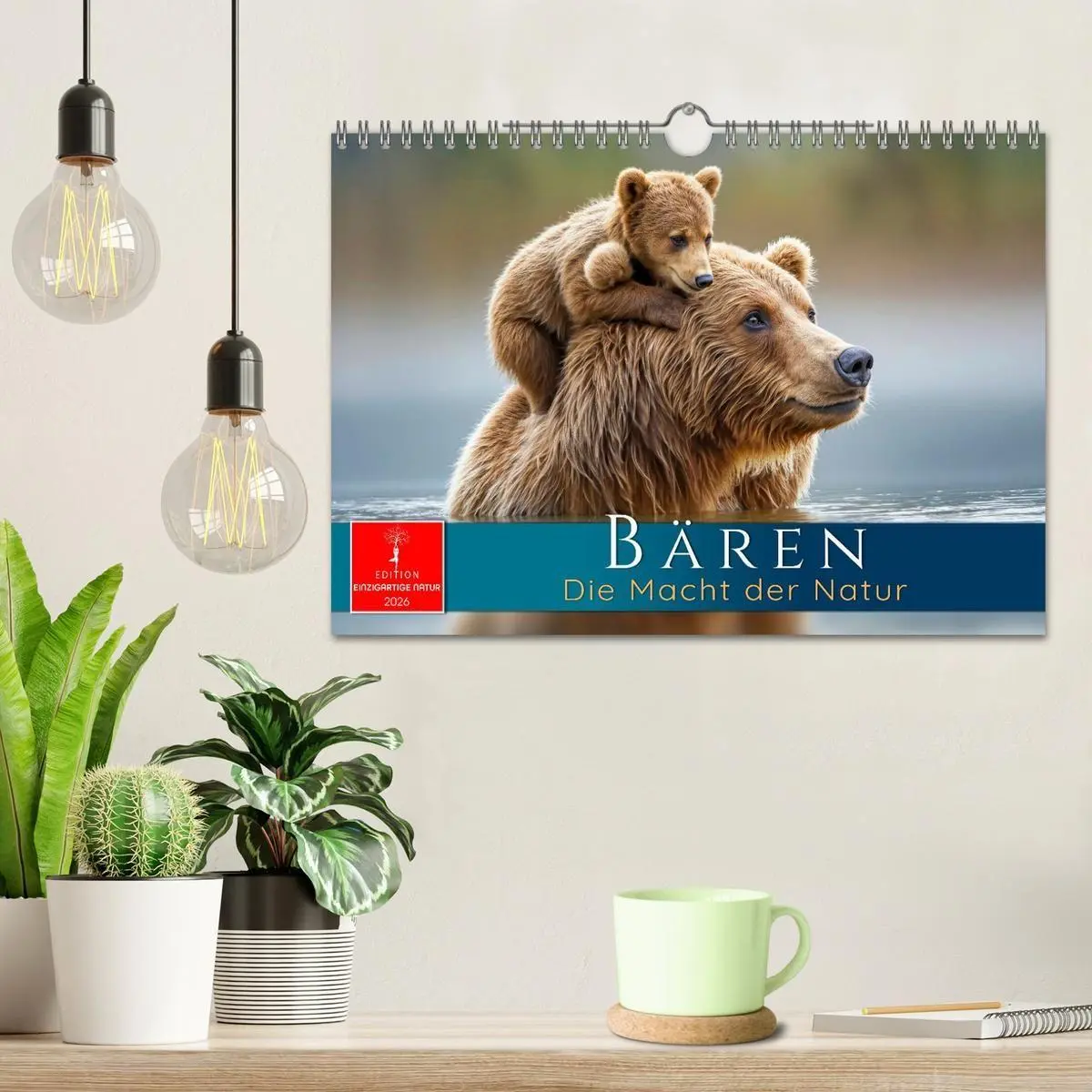 Bild: 9783516687385 | Bären - Die Macht der Natur (Wandkalender 2026 DIN A4 quer),...