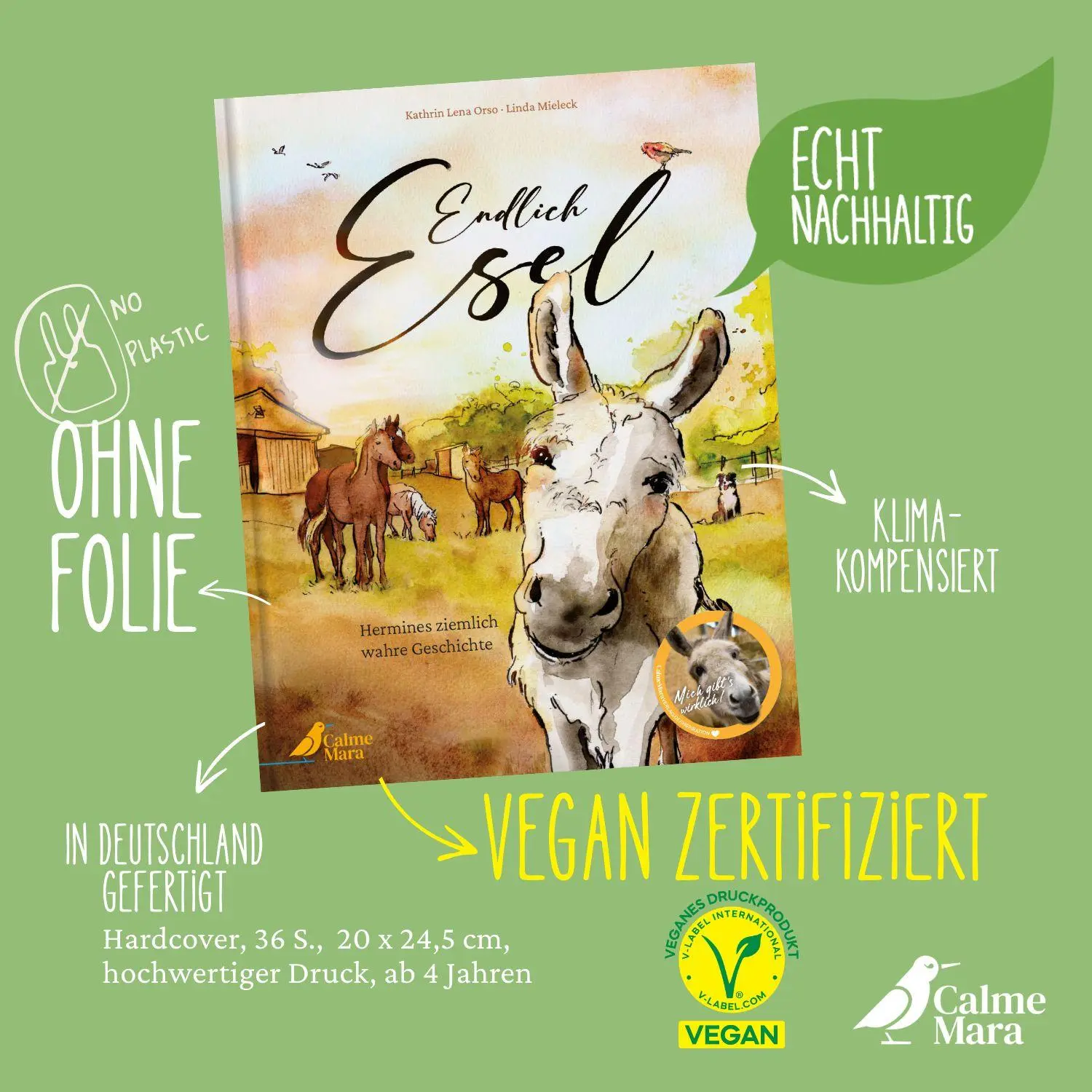 Bild: 9783948877385 | Endlich Esel | Kathrin Lena Orso | Buch | 36 S. | Deutsch | 2023