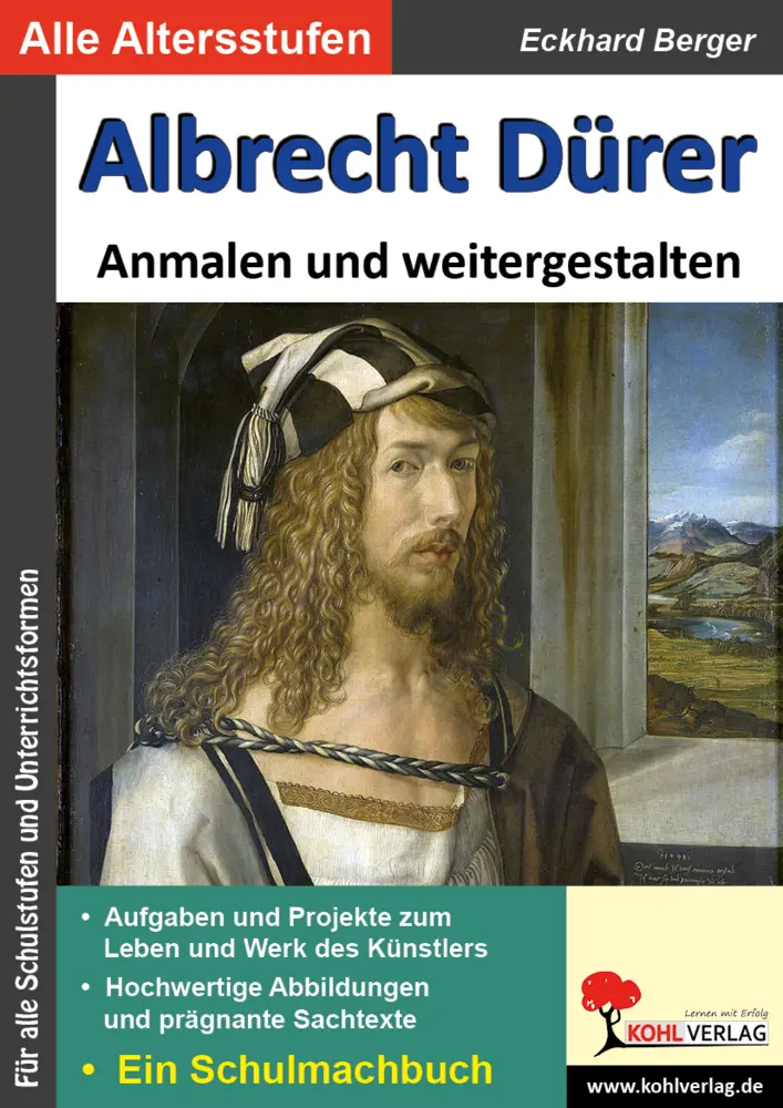 Cover: 9783956867385 | Albrecht Dürer anmalen und weitergestalten | Eckhard Berger | Buch