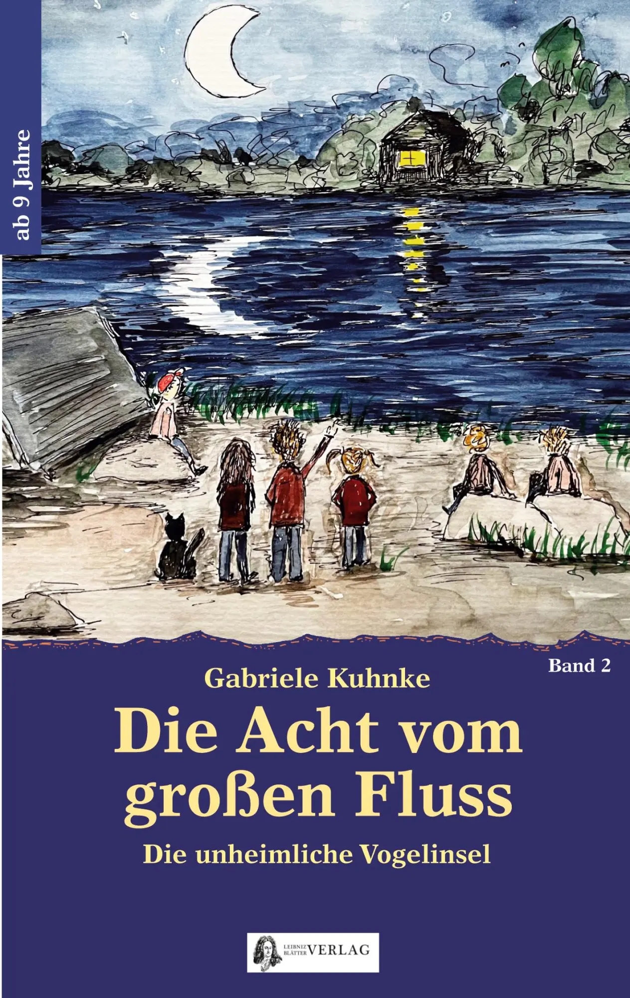 Cover: 9783982057385 | Die Acht vom großen Fluss, Bd. 2 | Die unheimliche Vogelinsel | Kuhnke