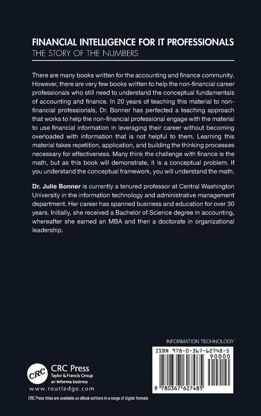 Rückseite: 9780367627485 | Financial Intelligence for IT Professionals | The Story of the Numbers