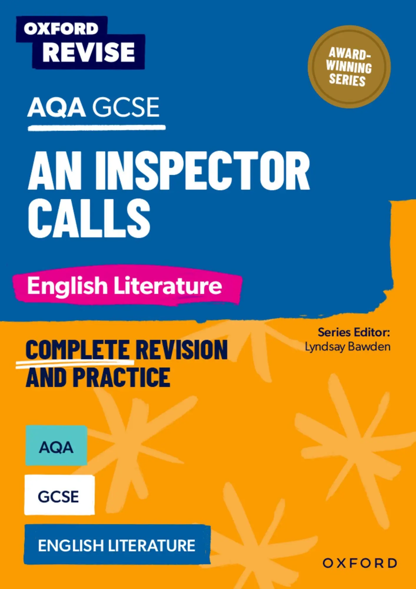 Cover: 9781382067485 | Oxford Revise: AQA GCSE English Literature: An Inspector Calls | Fox