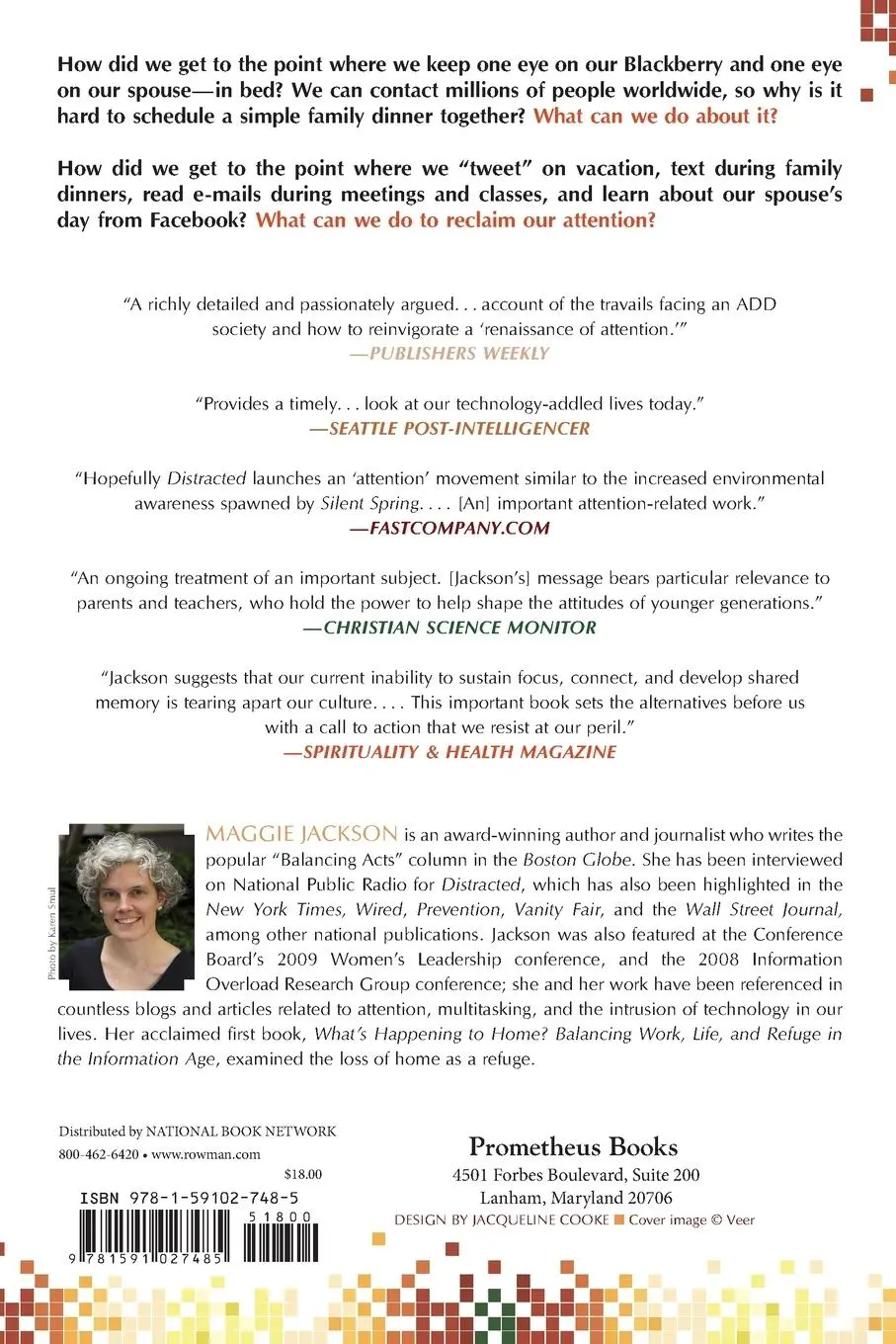 Rückseite: 9781591027485 | Distracted | The Erosion of Attention and the Coming Dark Age | Buch