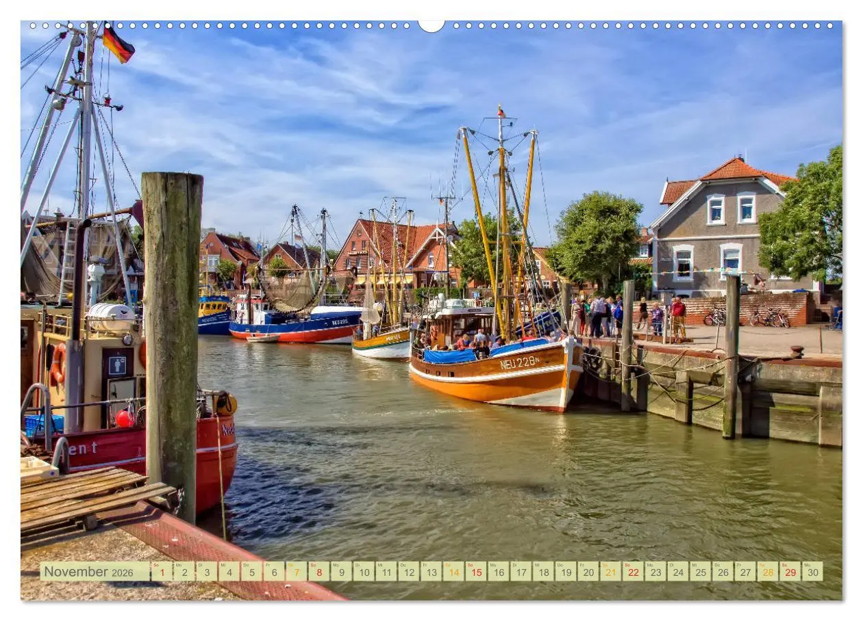 Bild: 9783457897485 | Reise an die Nordsee - Neuharlingersiel (Wandkalender 2026 DIN A2...