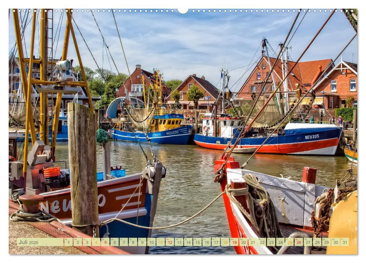 Bild: 9783457897485 | Reise an die Nordsee - Neuharlingersiel (Wandkalender 2026 DIN A2...