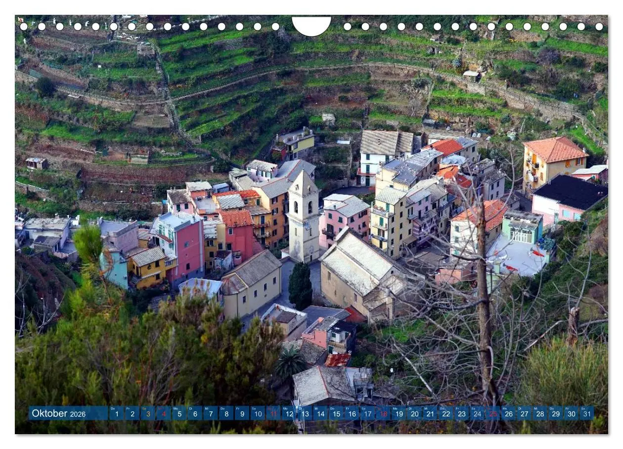 Bild: 9783457967485 | Wege durch die Cinque Terre (Wandkalender 2026 DIN A4 quer),...