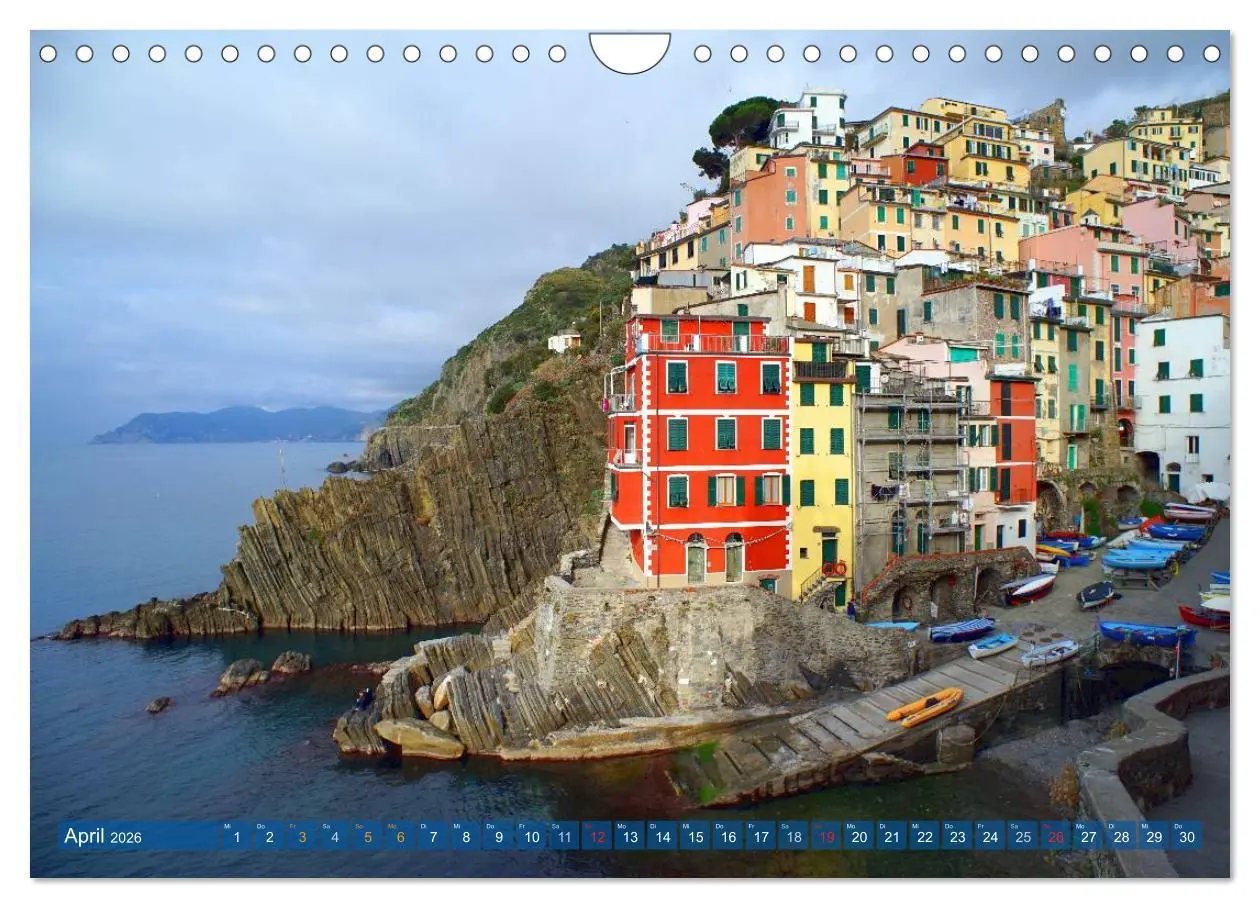 Bild: 9783457967485 | Wege durch die Cinque Terre (Wandkalender 2026 DIN A4 quer),...