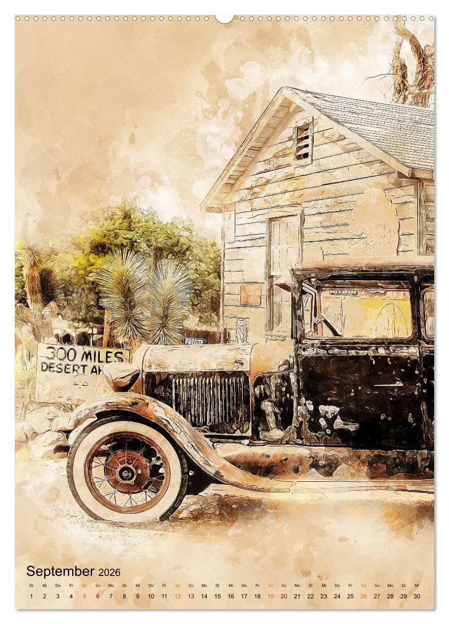 Bild: 9783516367485 | Route 66 - 2451 Meilen (hochwertiger Premium Wandkalender 2026 DIN...