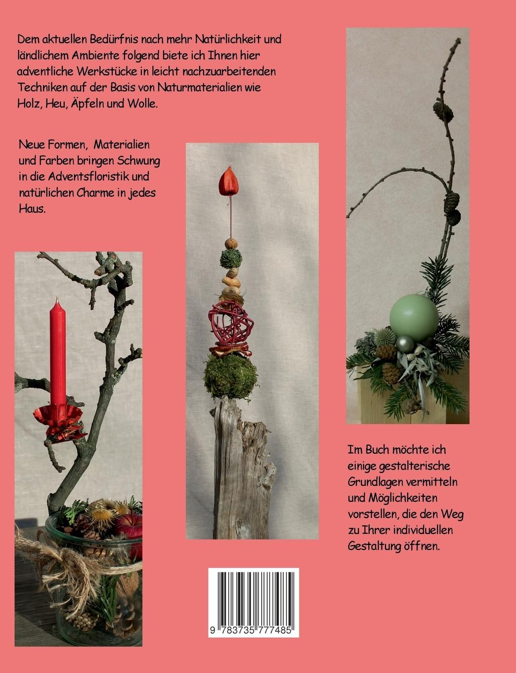 Rückseite: 9783735777485 | Weihnachtsdeko natürlich - ländlich - rustikal | Ulrike Schulze | Buch