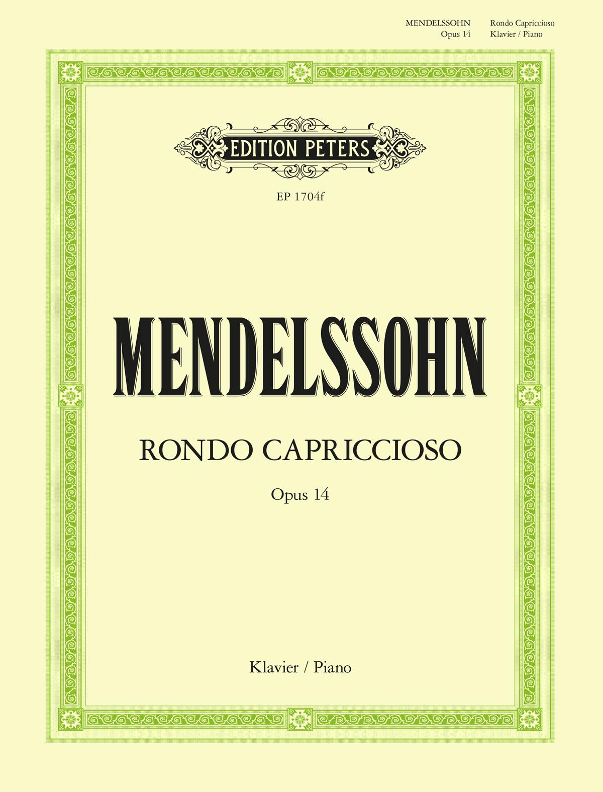 Cover: 9790014007485 | Rondo Capriccioso Op. 14 | Sheet | Taschenbuch | Englisch | 2022