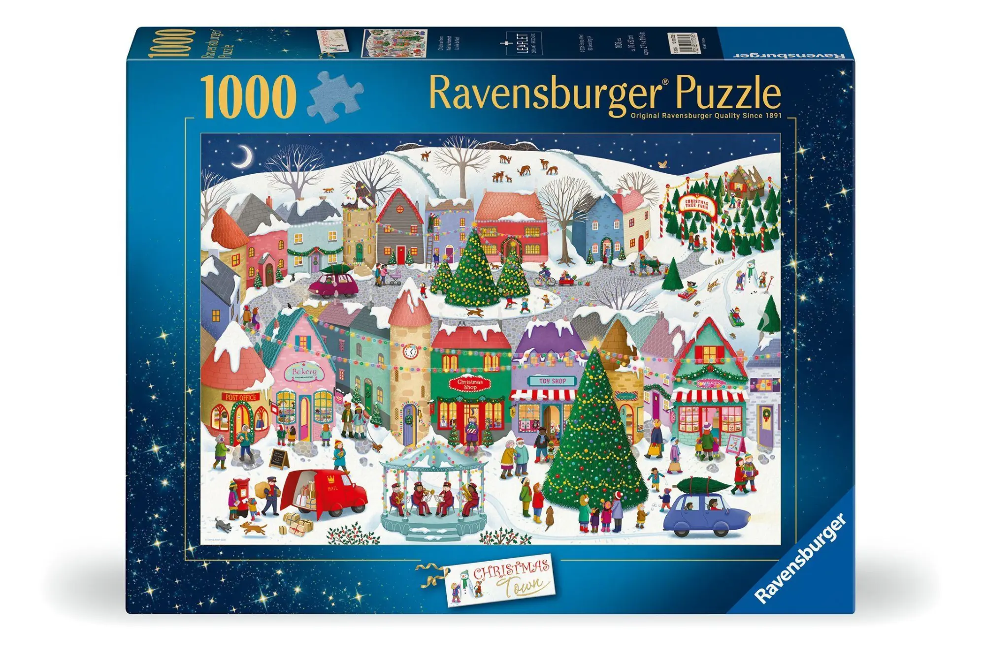 Cover: 4005555017585 | Weihnachtspuzzle 1000 Teile - Zauberhafte Weihnachtsstadt | Spiel
