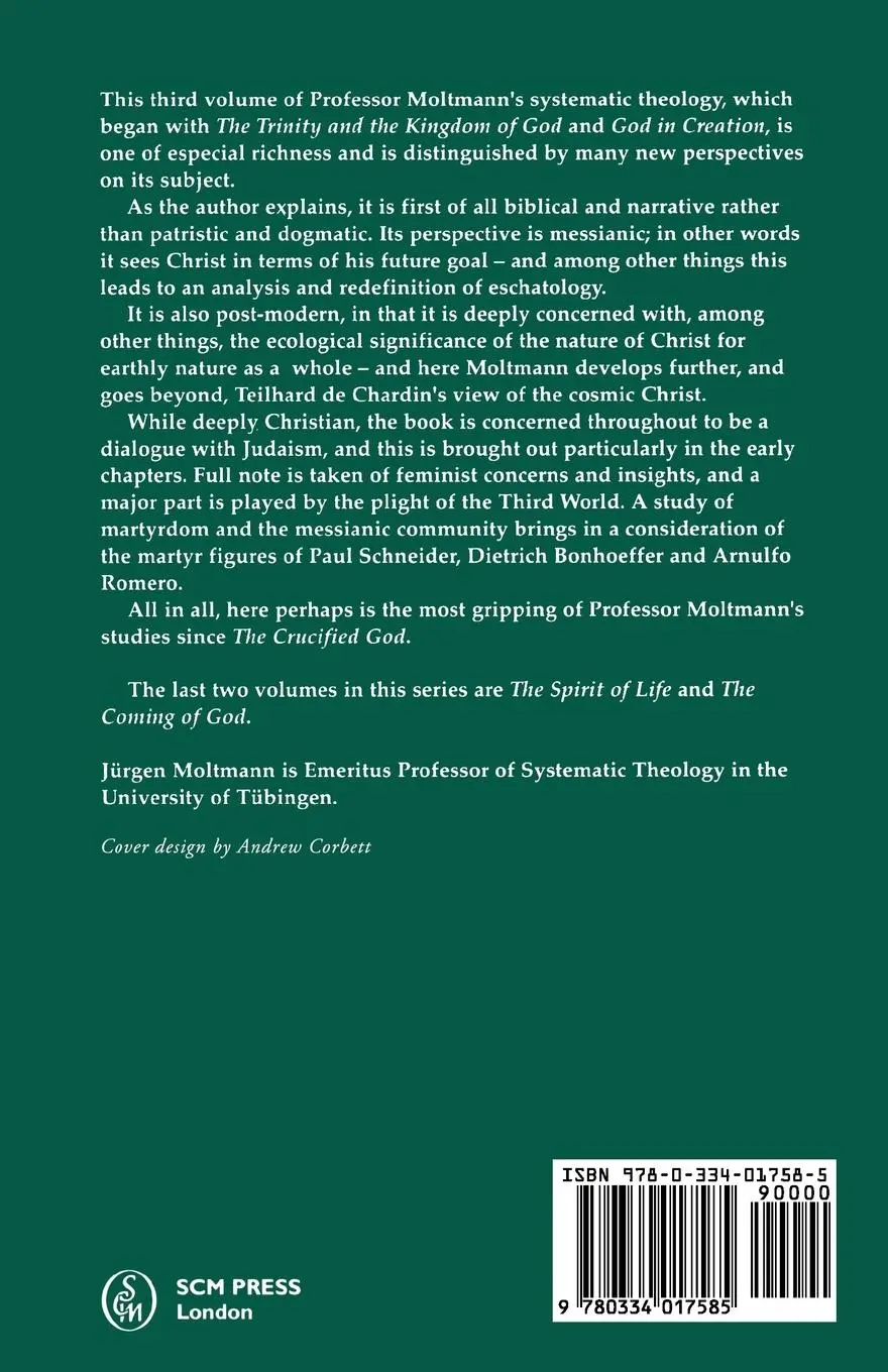 Rückseite: 9780334017585 | The Way of Jesus Christ | Christology in Messianic Dimensions | Buch