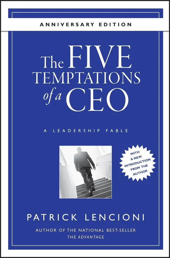 Cover: 9780470267585 | The Five Temptations of a CEO | Patrick Lencioni | Buch | 160 S.