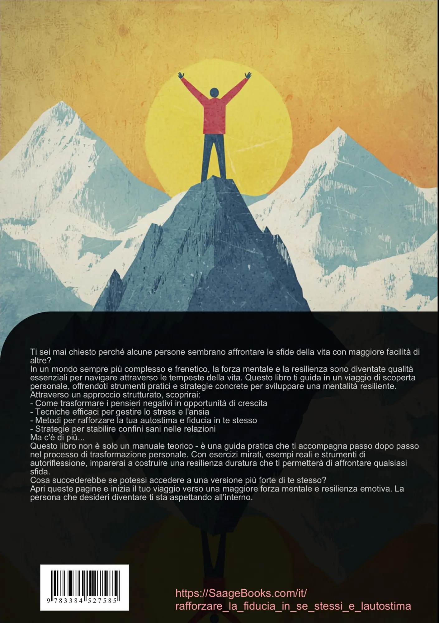 Rückseite: 9783384527585 | Forza Mentale e Resilienza: Rafforzare l'Autostima e la Fiducia in...