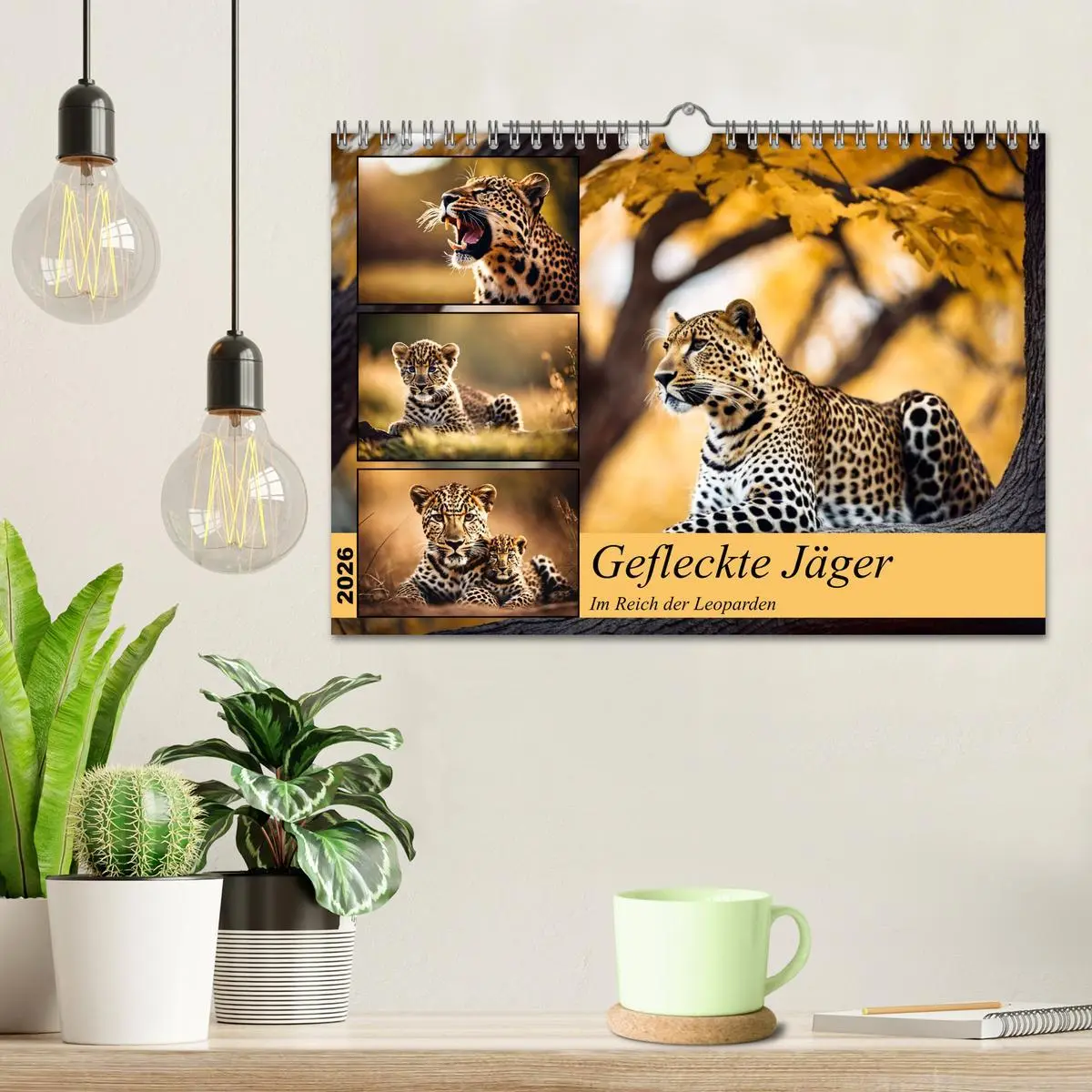 Bild: 9783457337585 | Gefleckte Jäger (Wandkalender 2026 DIN A4 quer), CALVENDO...