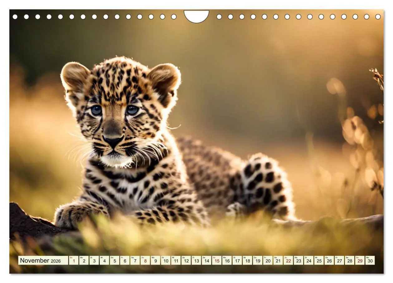 Bild: 9783457337585 | Gefleckte Jäger (Wandkalender 2026 DIN A4 quer), CALVENDO...