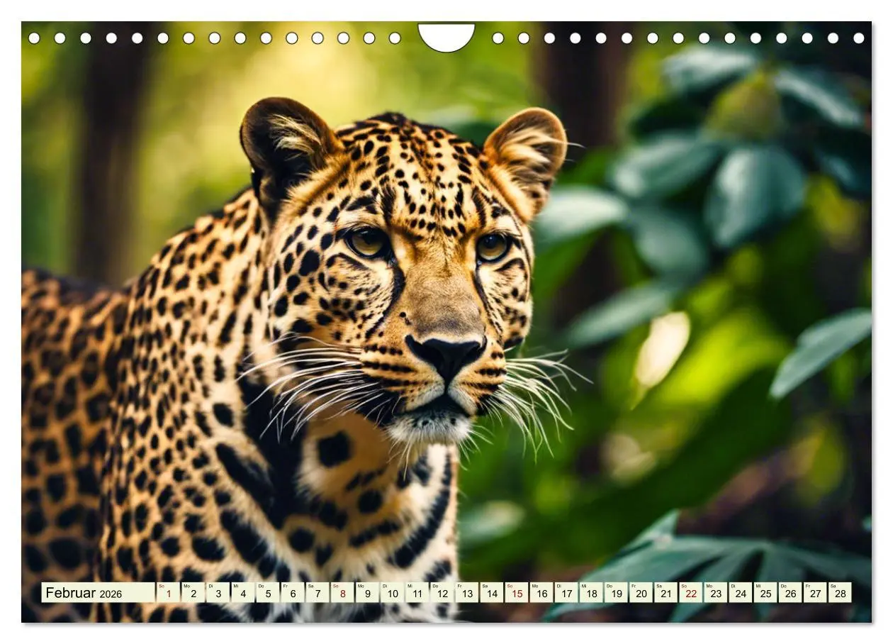 Bild: 9783457337585 | Gefleckte Jäger (Wandkalender 2026 DIN A4 quer), CALVENDO...