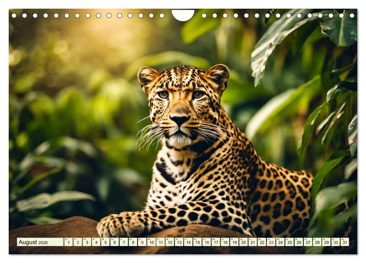 Bild: 9783457337585 | Gefleckte Jäger (Wandkalender 2026 DIN A4 quer), CALVENDO...