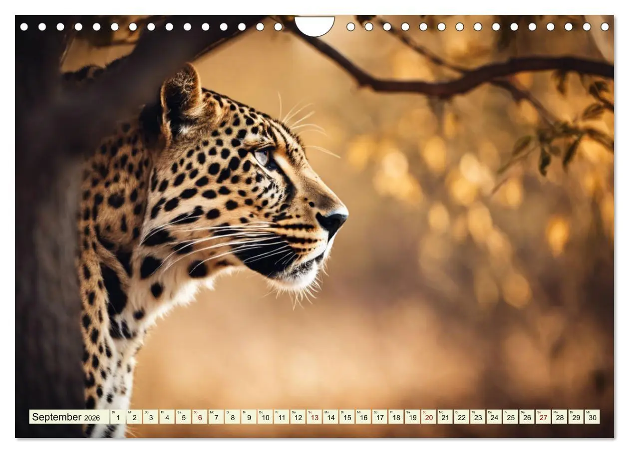 Bild: 9783457337585 | Gefleckte Jäger (Wandkalender 2026 DIN A4 quer), CALVENDO...