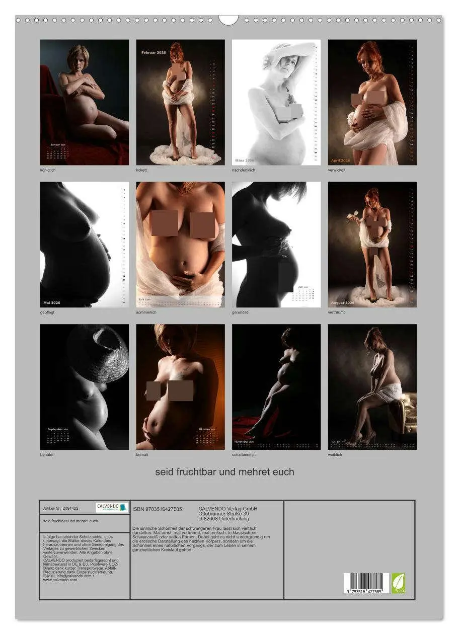 Bild: 9783516427585 | seid fruchtbar und mehret euch (Wandkalender 2026 DIN A2 hoch),...
